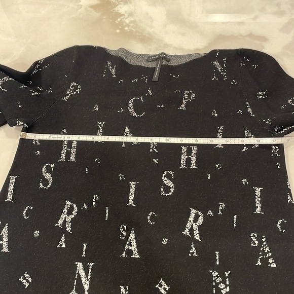 Sarah Pacini scattered letter one size dress - Picture 5 of 7